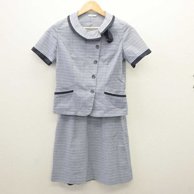 【中古】 事務服 女子制服 3点（シャツ・スカート）sf035510