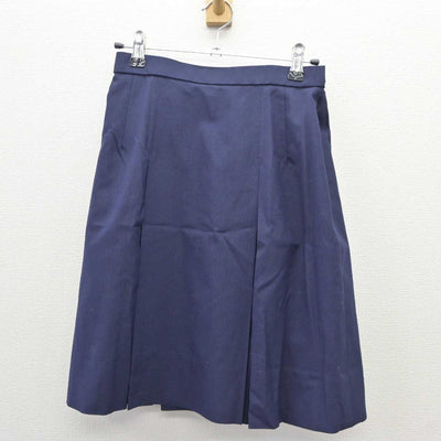 【中古】神奈川県 左近山中学校 女子制服 2点（ベスト・スカート）sf035513