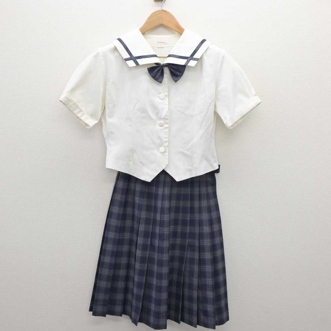 中古】岡山県 岡山県立南高等学校 女子制服 3点（セーラー服・スカート）sf035526 | 中古制服通販パレイド