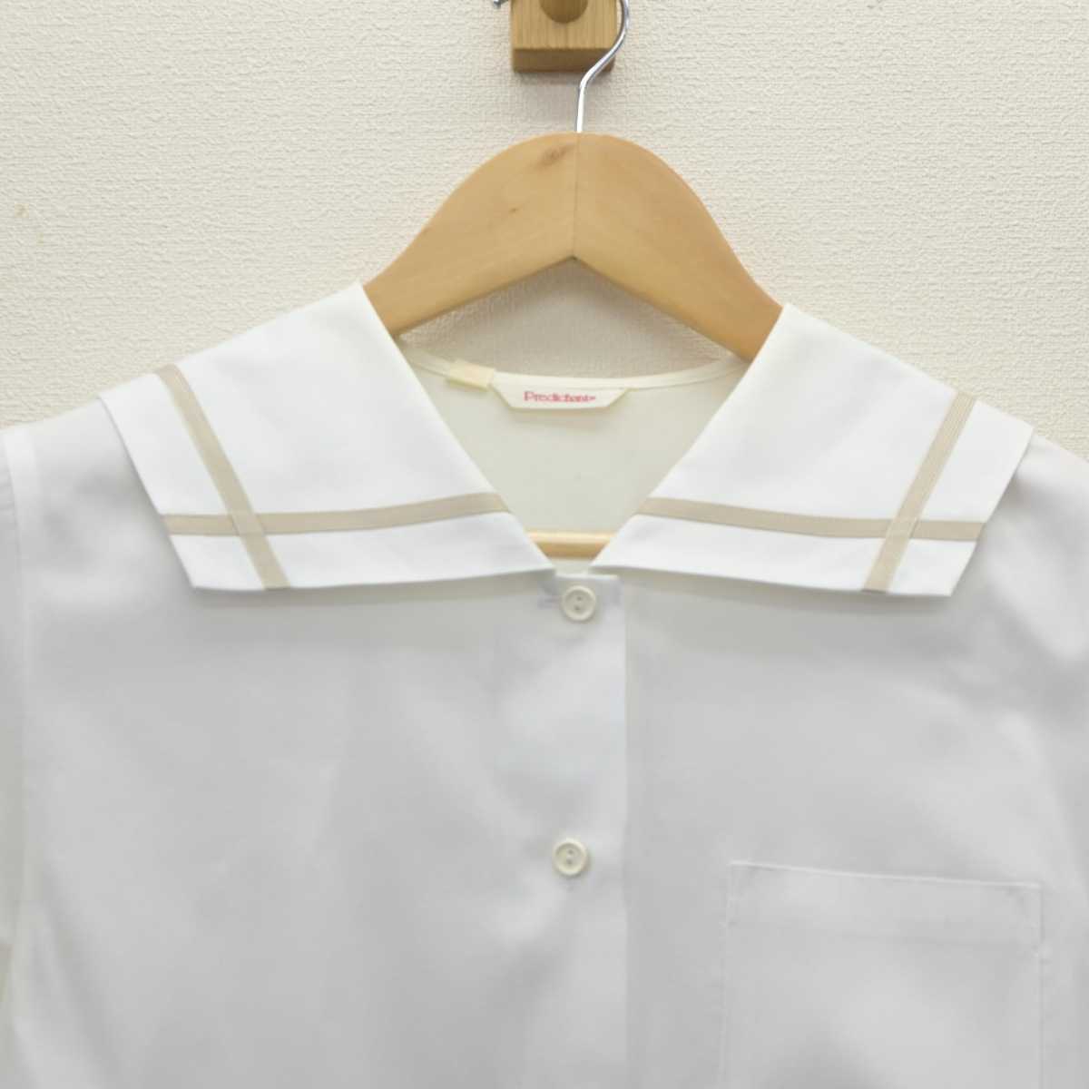 【中古】岡山県 岡山県立南高等学校 女子制服 2点（セーラー服）sf035528