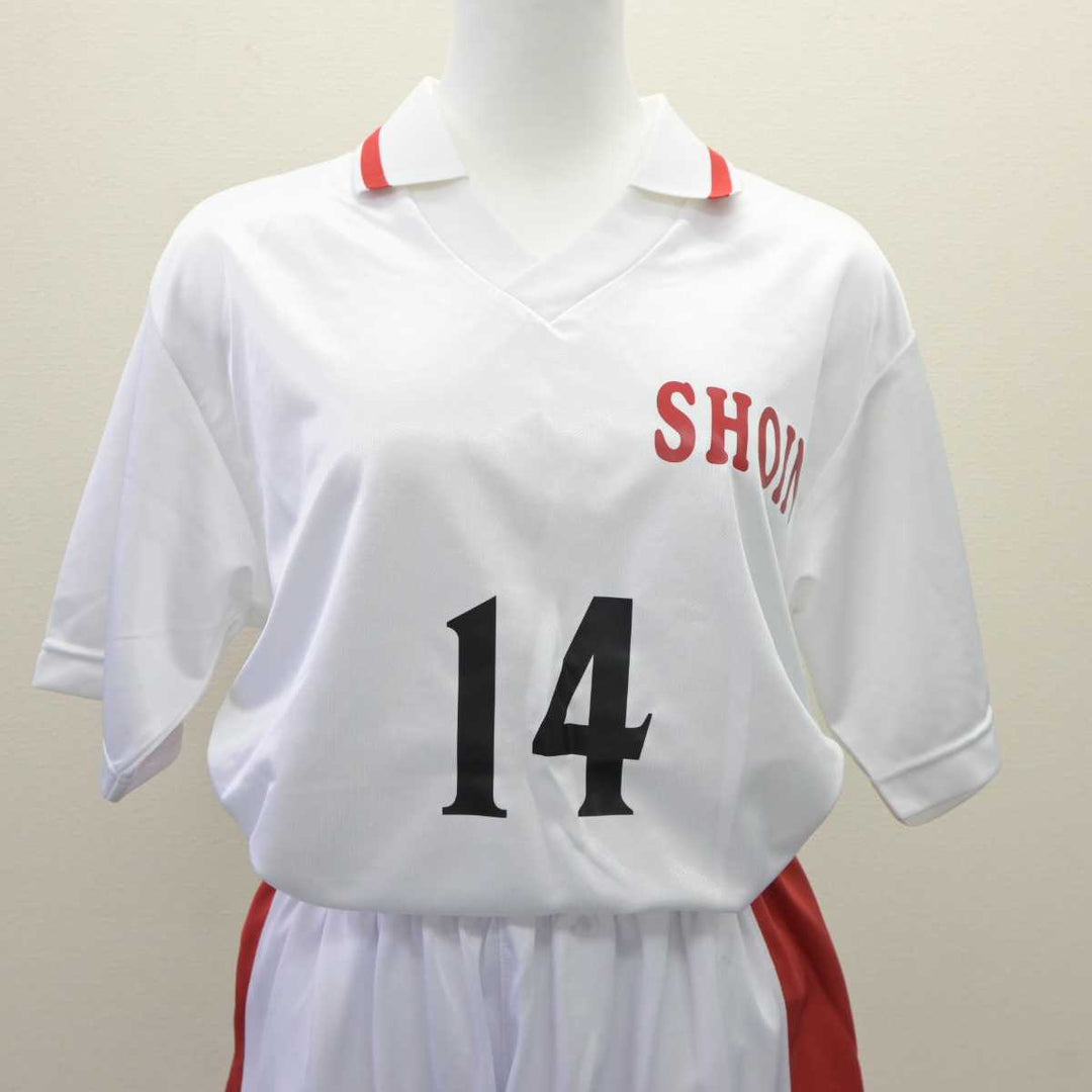 中古】愛知県 松蔭高等学校 / 女子サッカー部ユニフォーム 女子制服 2点（部活ユニフォーム 上・部活ユニフォーム 下）sf035530 | 中古制服 通販パレイド