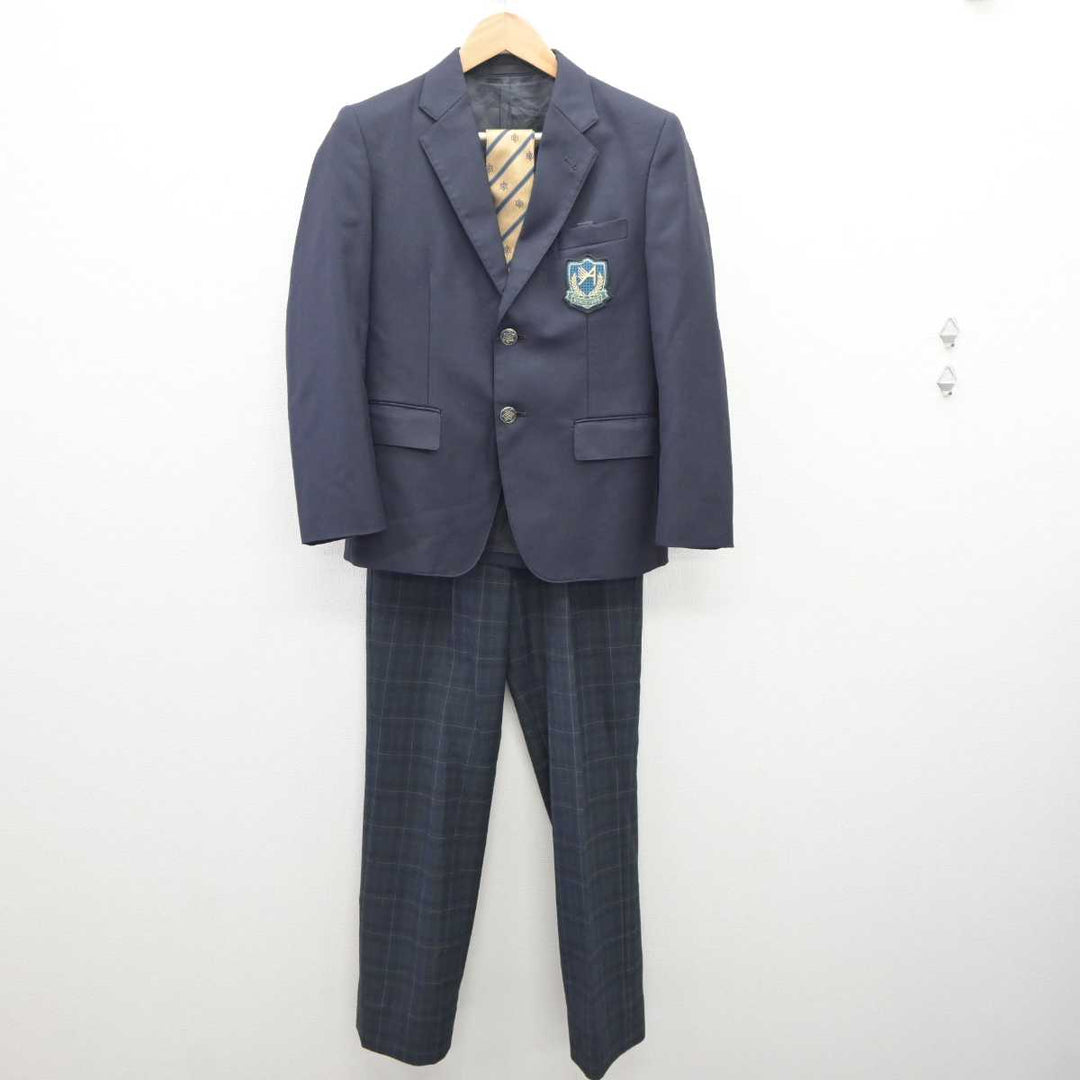 中古】北海道 厚別南中学校 男子制服 3点（ブレザー・ズボン）sf035543 | 中古制服通販パレイド