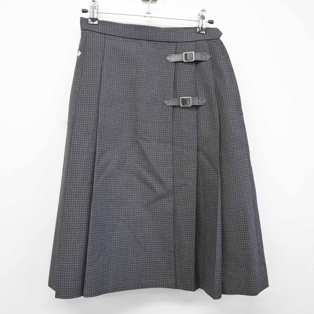 中古】東京都 国際高等学校 女子制服 5点 (ブレザー・スカート