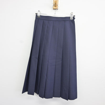 【中古】群馬県 高崎市立高南中学校 女子制服 4点（ブレザー・ベスト・スカート）sf036032