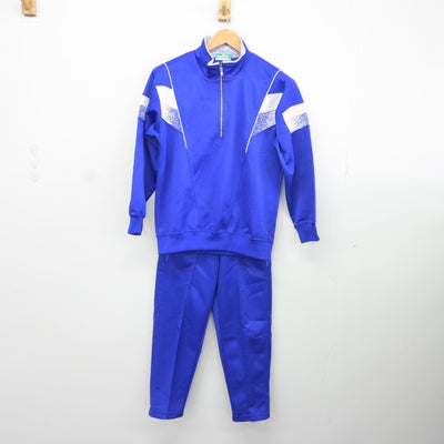 【中古】群馬県 高崎市立高南中学校 女子制服 3点（ジャージ 上・ジャージ 下・体操服 下）sf036033