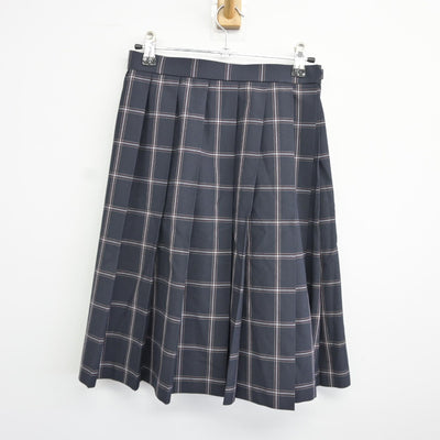 【中古】埼玉県 栄東中学高等学校 女子制服 2点（シャツ・スカート）sf036051