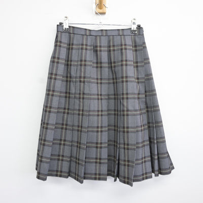 【中古】埼玉県 栄東中学高等学校 女子制服 3点（ニット・シャツ・スカート）sf036053