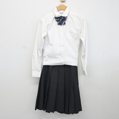 【中古】埼玉県 栄東中学・高等学校 女子制服 7点（ブレザー・シャツ・ベスト・スカート）sf036054