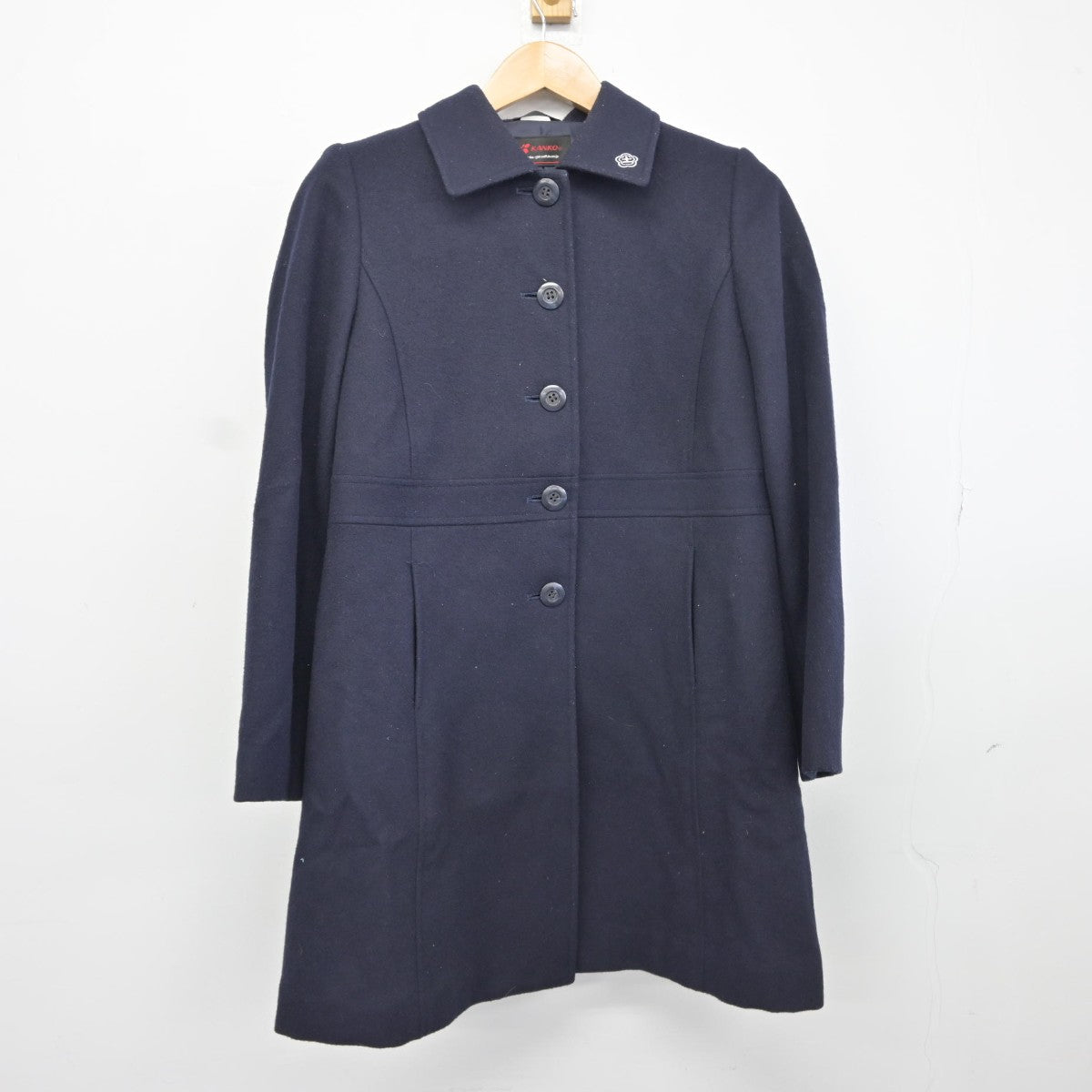 【中古】高知県 土佐女子中学高等学校 女子制服 1点（コート）sf036065