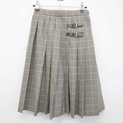 【中古】福岡県 久留米学園高等学校 女子制服 4点（ブレザー・シャツ・ニット・スカート）sf036070