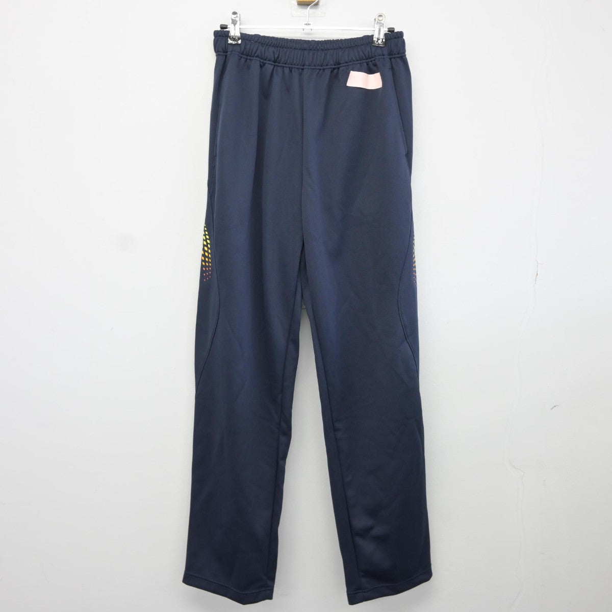 【中古】福岡県 久留米信愛高等学校 男子制服 2点（ジャージ 上・ジャージ 下）sf036080