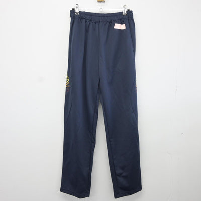 【中古】福岡県 久留米信愛高等学校 男子制服 2点（ジャージ 上・ジャージ 下）sf036080