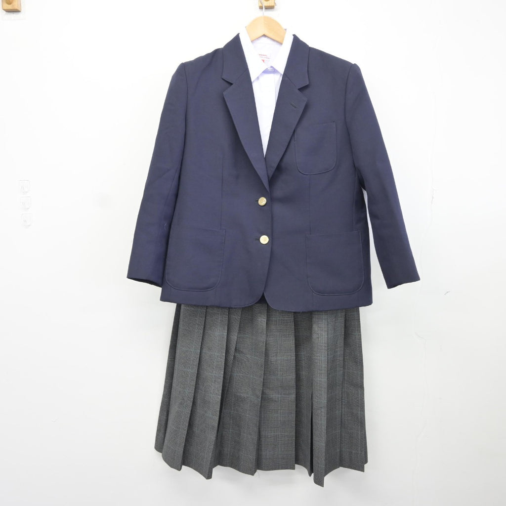 【中古】埼玉県 三橋中学校 女子制服 3点（ブレザー・シャツ・スカート）sf036082 | 中古制服通販パレイド