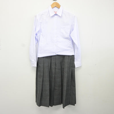 【中古】埼玉県 三橋中学校 女子制服 3点（ブレザー・シャツ・スカート）sf036082