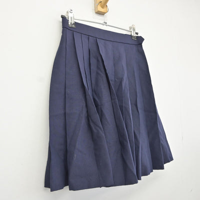 【中古】大阪府 泉佐野市立新池中学校 女子制服 2点（スカート・スカート）sf036085