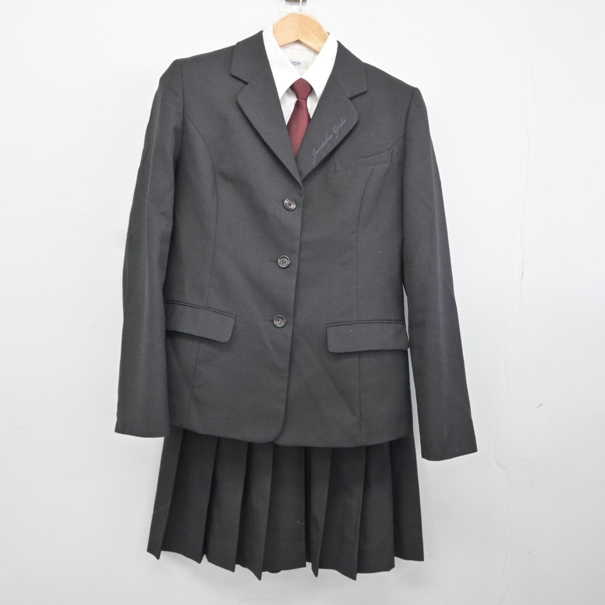 【中古】東京都 潤徳女子高等学校 女子制服 4点（ブレザー・シャツ・スカート）sf036093