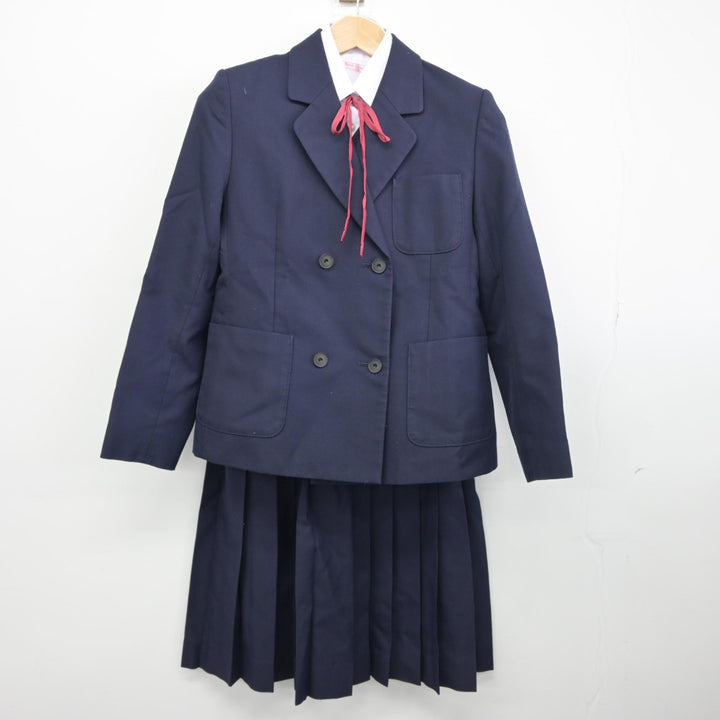 中古】栃木県 下野市立国分寺中学校 女子制服 5点（ブレザー