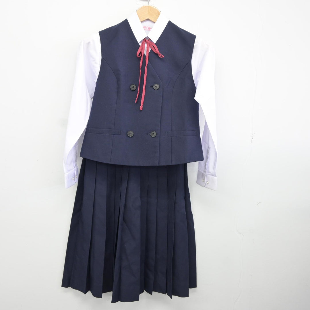 中古】栃木県 下野市立国分寺中学校 女子制服 5点（ブレザー・ベスト・シャツ・スカート）sf036095 | 中古制服通販パレイド