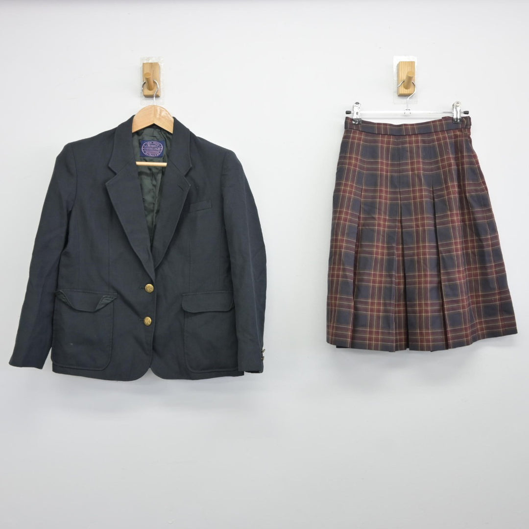 【中古】大阪府 茨木東高等学校 女子制服 3点（ブレザー・スカート・スカート）sf036097