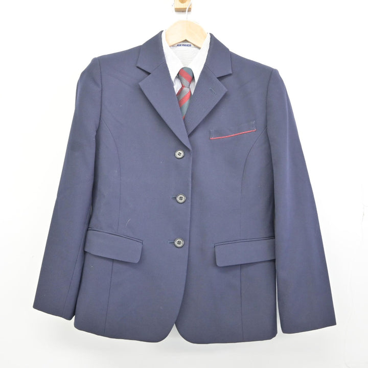 【中古】広島県 福山誠之館高等学校 女子制服 3点（ブレザー・シャツ）sf036112 | 中古制服通販パレイド