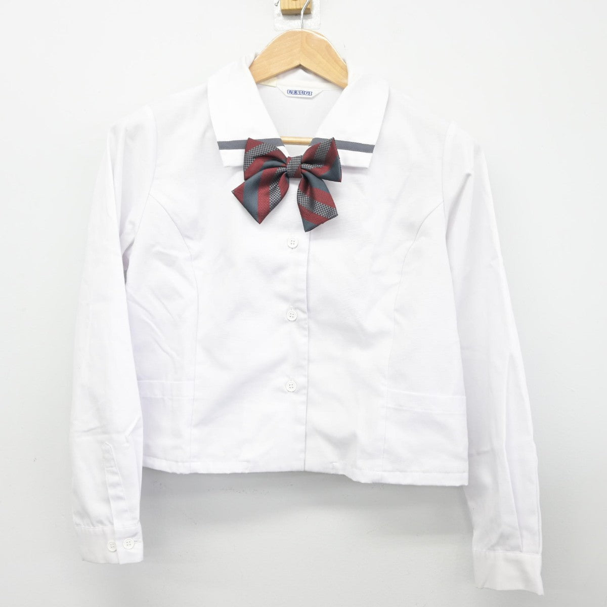 【中古】広島県 福山誠之館高等学校 女子制服 3点（シャツ・スカート）sf036114