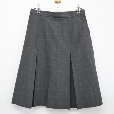 【中古】熊本県 九州学院中学校 女子制服 3点（シャツ・スカート）sf036138