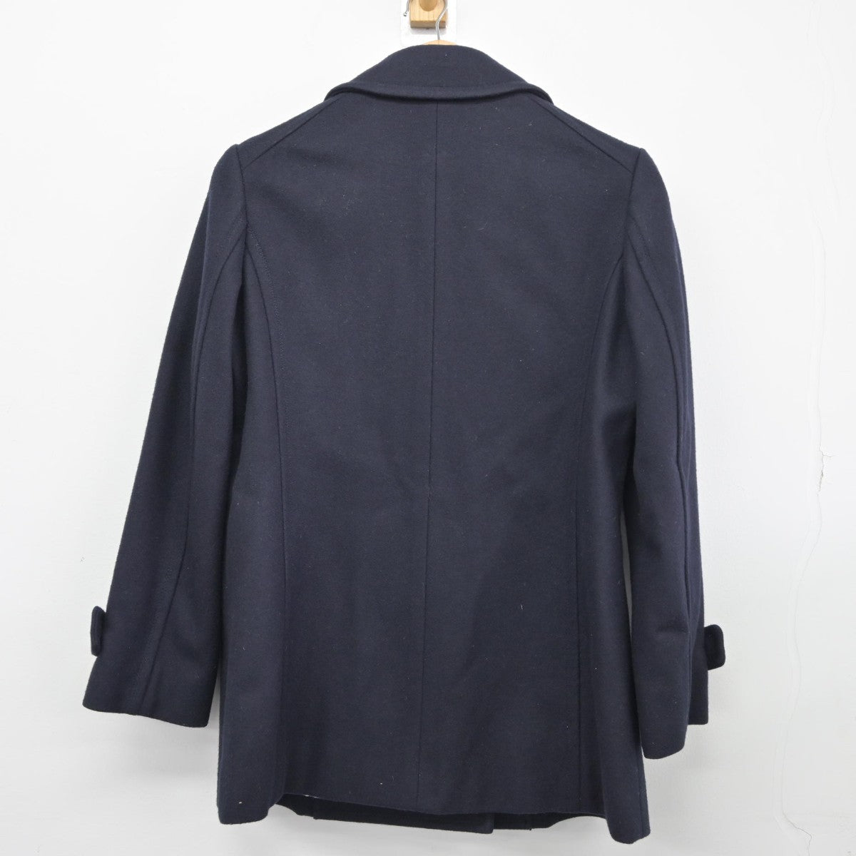 【中古】熊本県 九州学院中学校 女子制服 1点（コート）sf036139