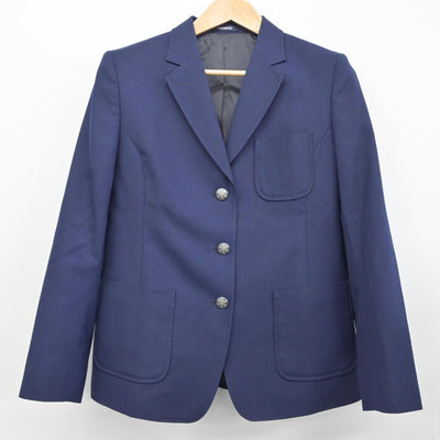 【中古】北海道 手稲東中学校 女子制服 3点（ブレザー・スカート）sf036140