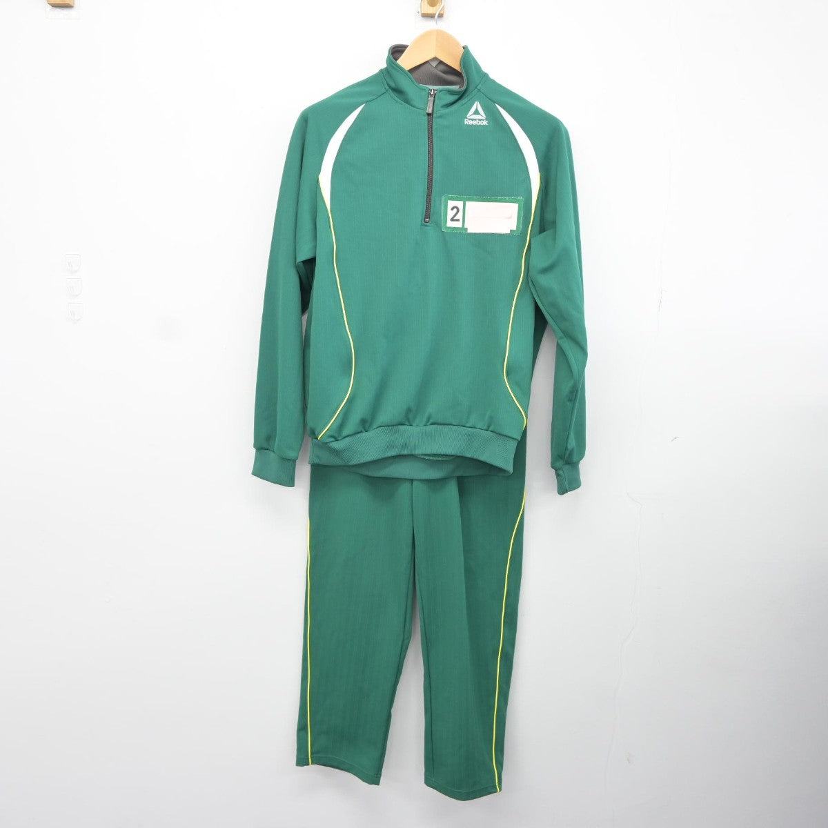 【中古】大阪府 堺市立月州中学校 男子制服 2点（ジャージ 上・ジャージ 下）sf036155