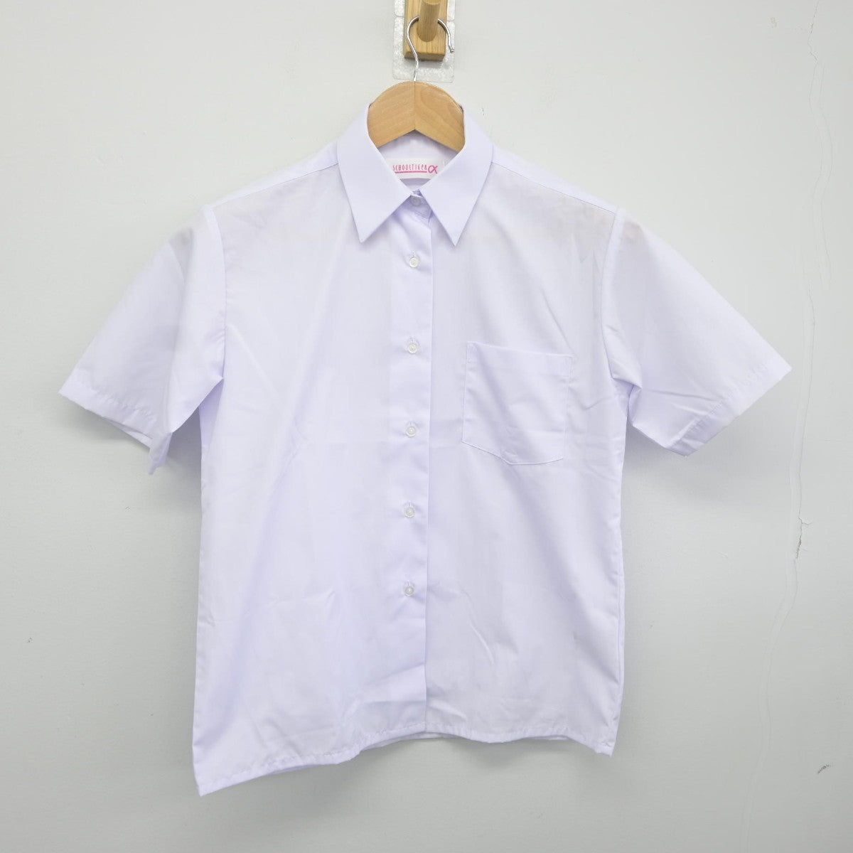 【中古】福岡県 平尾中学校 女子制服 3点（ニットベスト・シャツ・スカート）sf036160