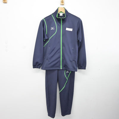 【中古】福岡県 平尾中学校 女子制服 2点（ジャージ 上・ジャージ 下）sf036161