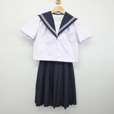 中古】愛知県 名古屋市立港北中学校 女子制服 2点（セーラー服・スカート）sf036169 | 中古制服通販パレイド