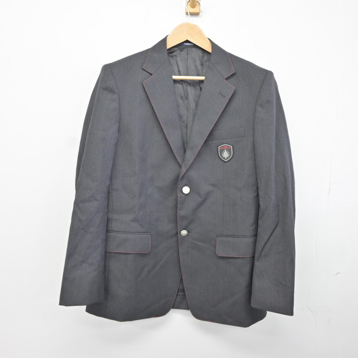 【中古】熊本県 勇志国際高等学校 男子制服 3点（ブレザー・ズボン・ズボン）sf036187