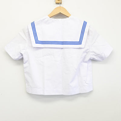 【中古】福岡県 御陵中学校 女子制服 2点（セーラー服・シャツ）sf036219