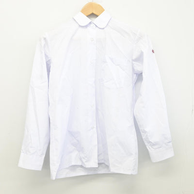 【中古】福岡県 御陵中学校 女子制服 2点（セーラー服・シャツ）sf036219