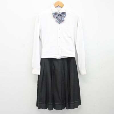 【中古】福岡県 光陵高等学校 女子制服 4点（ブレザー・シャツ・スカート）sf036230