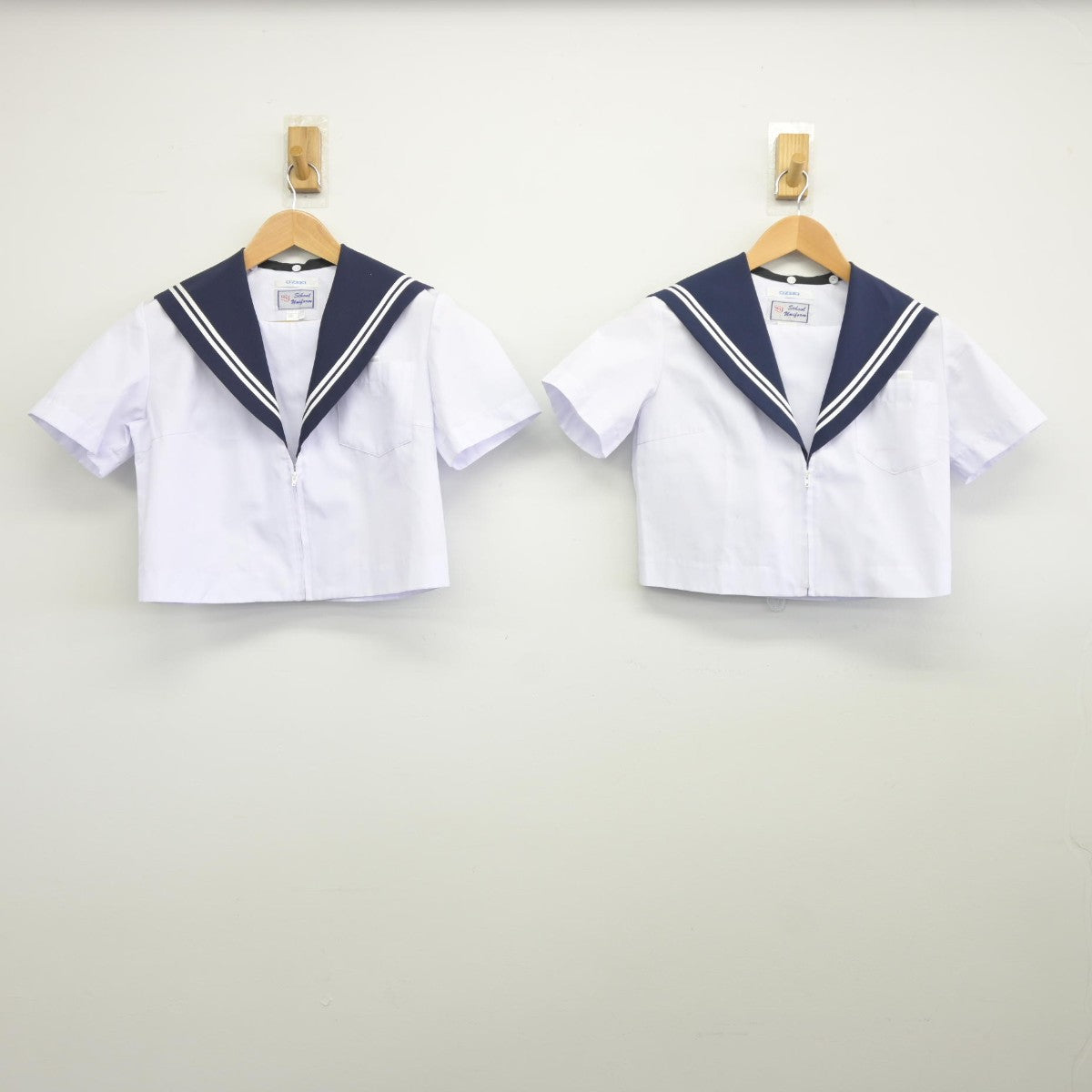 【中古】愛知県 江南市立北部中学校 女子制服 2点（セーラー服・セーラー服）sf036239