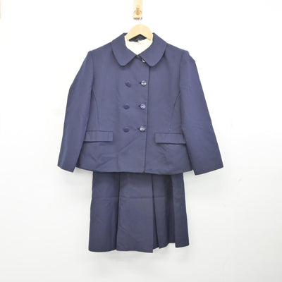 【中古】宮崎県 宮崎大宮高等学校 女子制服 4点（ブレザー・シャツ・スカート）sf036246