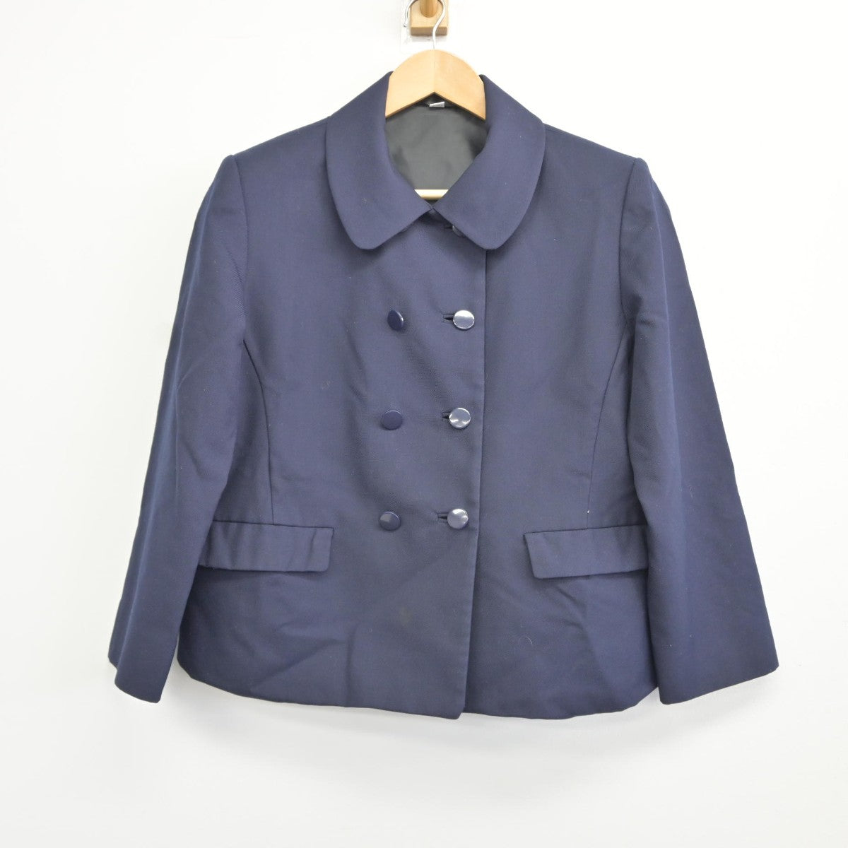 【中古】宮崎県 宮崎大宮高等学校 女子制服 4点（ブレザー・シャツ・スカート）sf036246