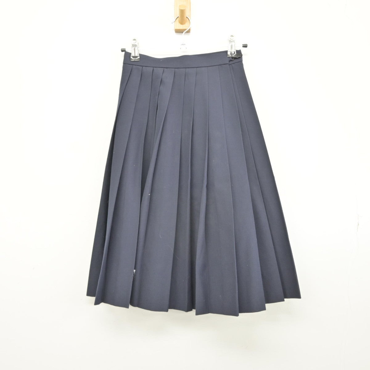 【中古】兵庫県 神戸市立玉津中学校 女子制服 2点（シャツ・スカート）sf036257