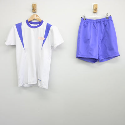 【中古】兵庫県 神戸市立玉津中学校 女子制服 2点（体操服 上・体操服 下）sf036265