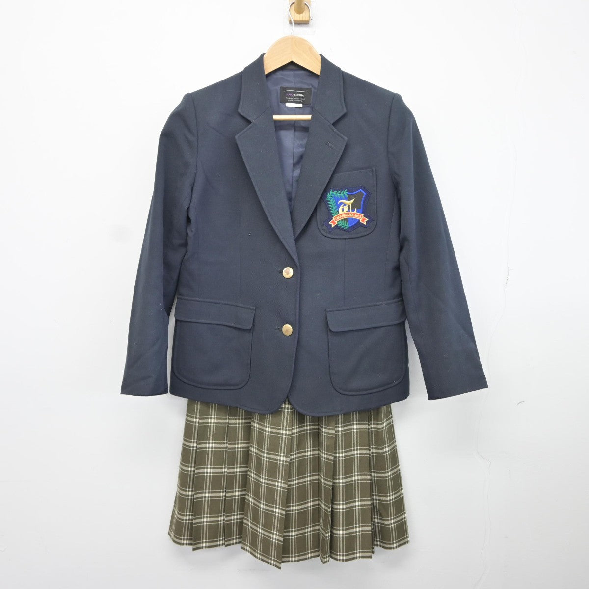 【中古】兵庫県 宝塚中学校 女子制服 2点（ブレザー・スカート）sf036280