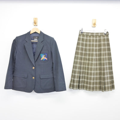 【中古】兵庫県 宝塚中学校 女子制服 2点（ブレザー・スカート）sf036280