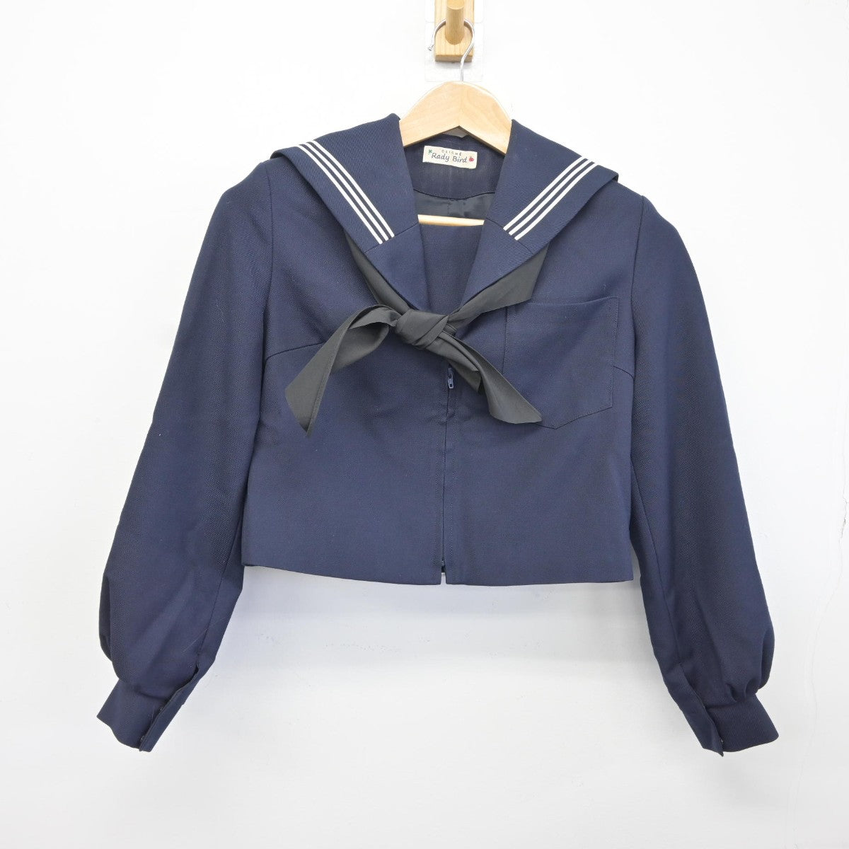 【中古】愛知県 名古屋市立川名中学校 女子制服 3点（セーラー服・スカート）sf036281