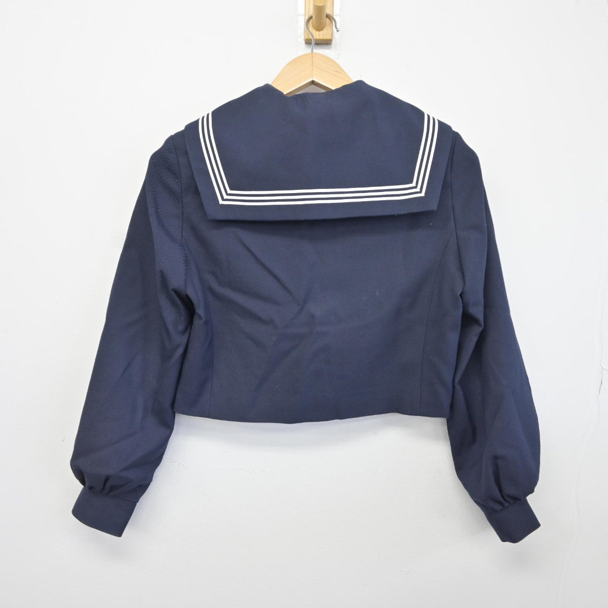 【中古】愛知県 名古屋市立川名中学校 女子制服 3点（セーラー服・スカート）sf036281