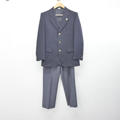 【中古】神奈川県 横浜市立城郷中学校 男子制服 3点（ブレザー・ズボン）sf036324