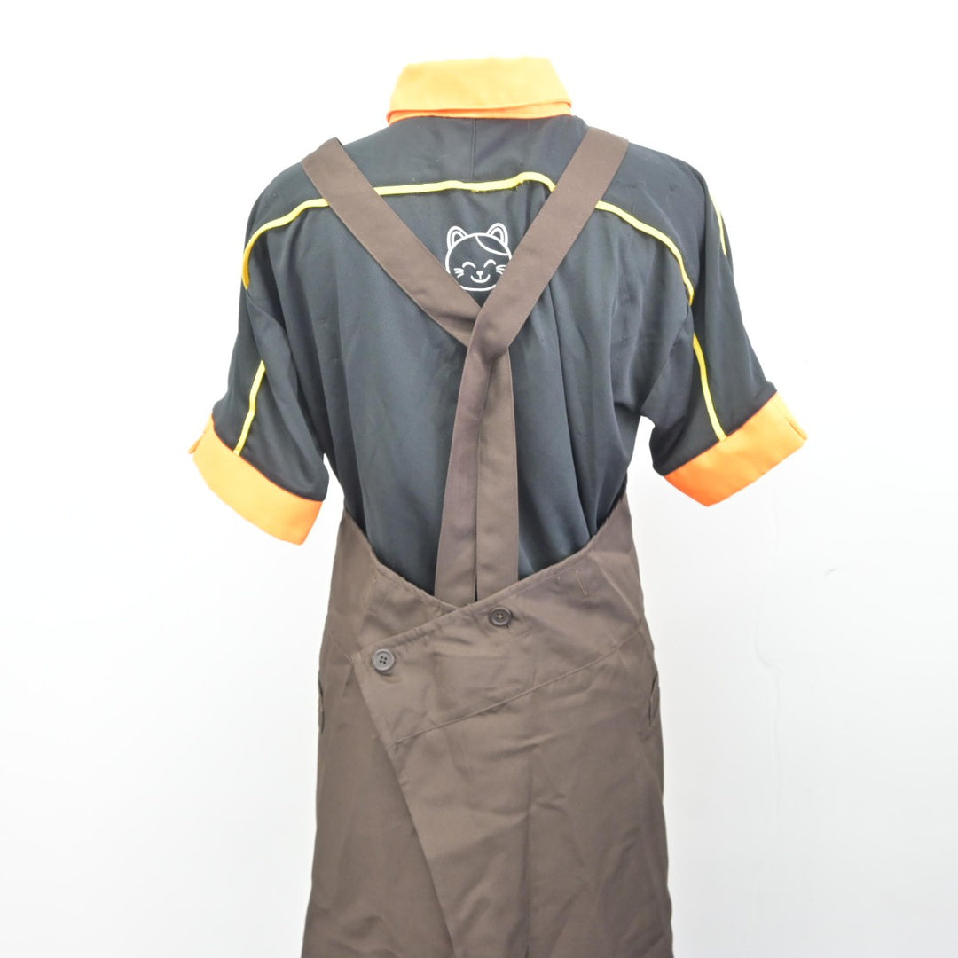 中古】 カラオケまねきねこ 女子制服 3点（シャツ・ズボン・エプロン / サロン）sf036340 | 中古制服通販パレイド