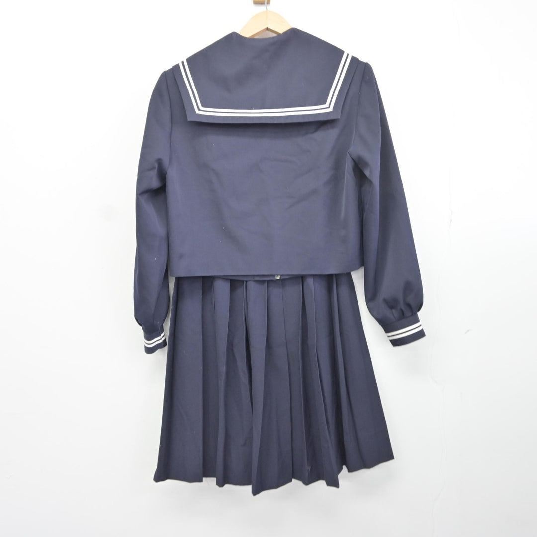中古制服】福岡県 修猷館高等学校 女子制服 2点（セーラー服