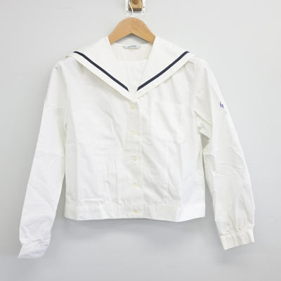 【中古】広島県 広島国際学院高等学校 女子制服 2点（セーラー服・スカート）sf036354