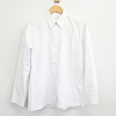 【中古】 学校名不明 女子制服 2点（シャツ・スカート）sf036357